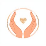 lucid origin art illustration two hands gently holding a small abstract shape inside a protec 2